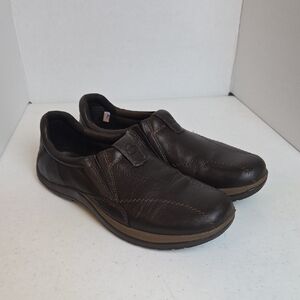 Earth Women's Slip-On Brown Casual Leather Loafers Sz 10